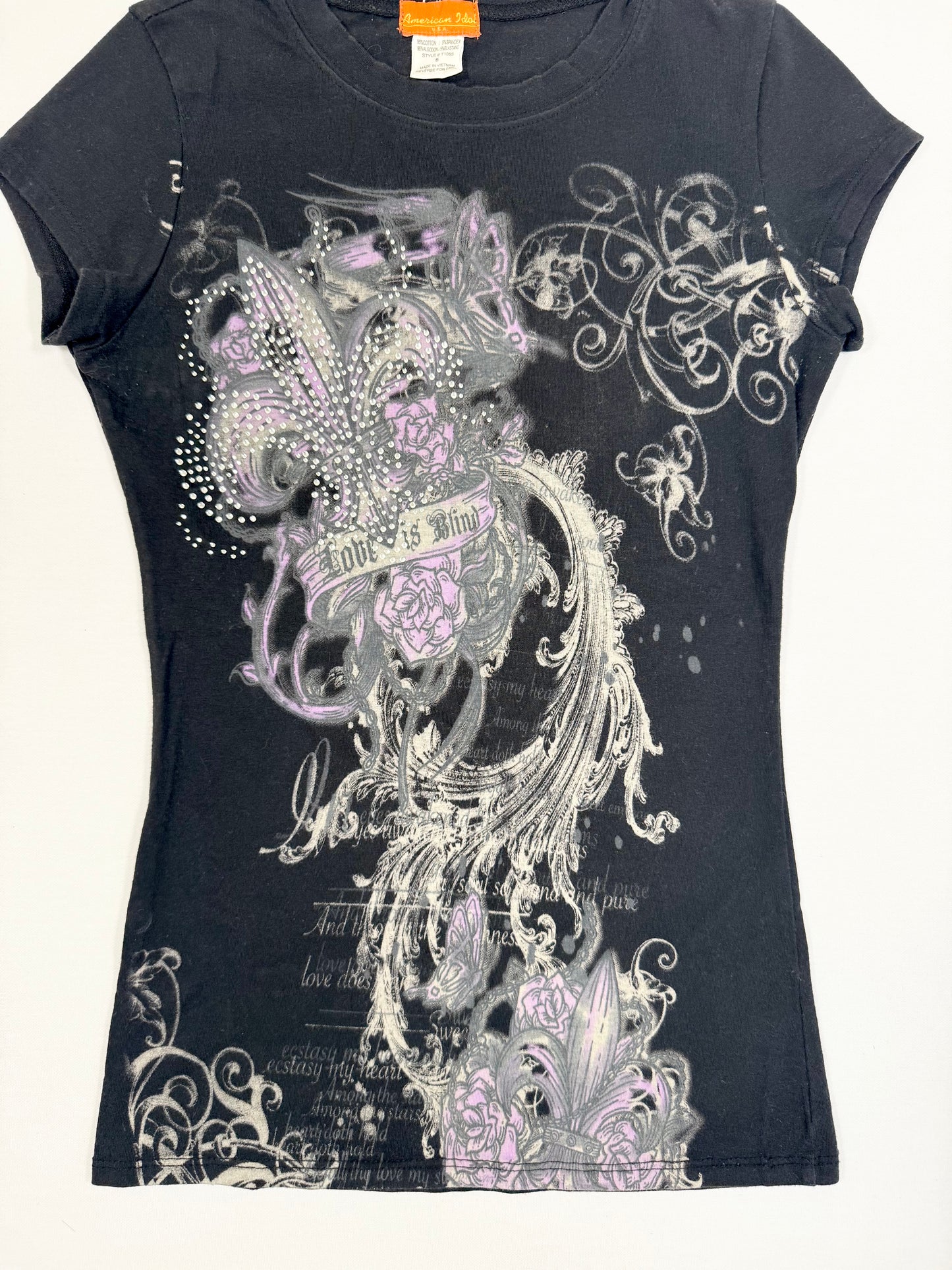 Grunge Print Tee ♡ S