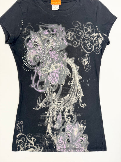 Grunge Print Tee ♡ S