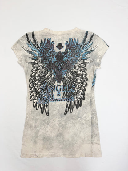 Angels & Diamonds MCBLING Tee ♡ M