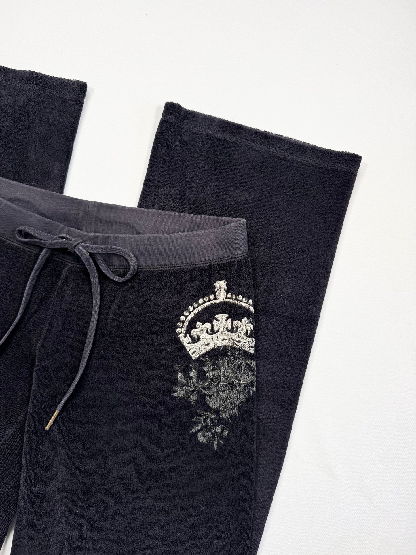 Juicy Couture Black Towelling Tracksuit Set ♡ S/M
