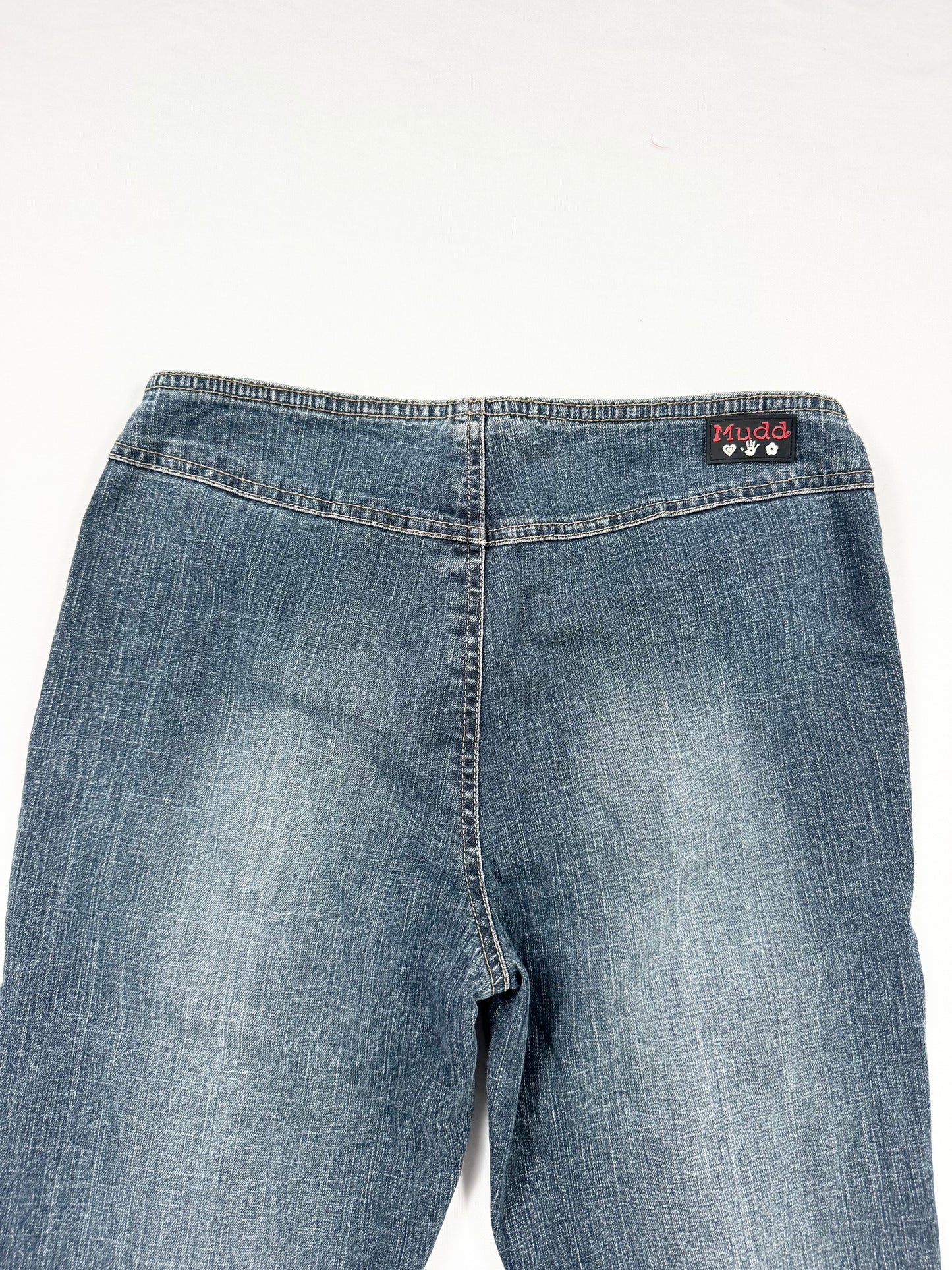 Mudd Lace Up Flared Jeans ♡ S
