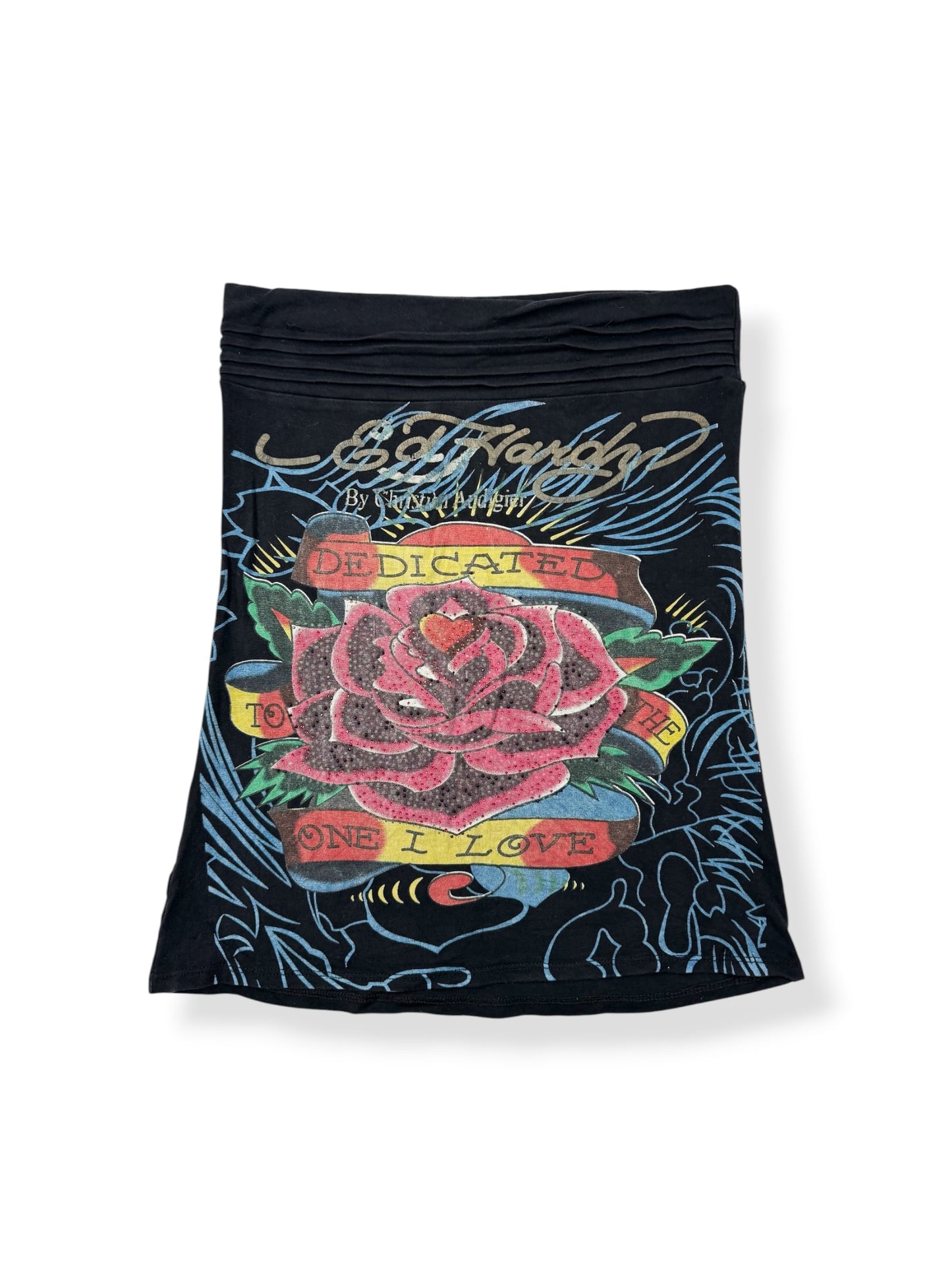 Ed Hardy Tube Top ♡ S