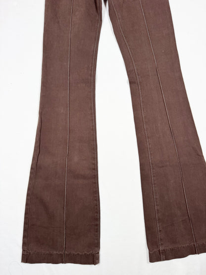 Miss Sixty Brown Flared Pants ♡ Size 25