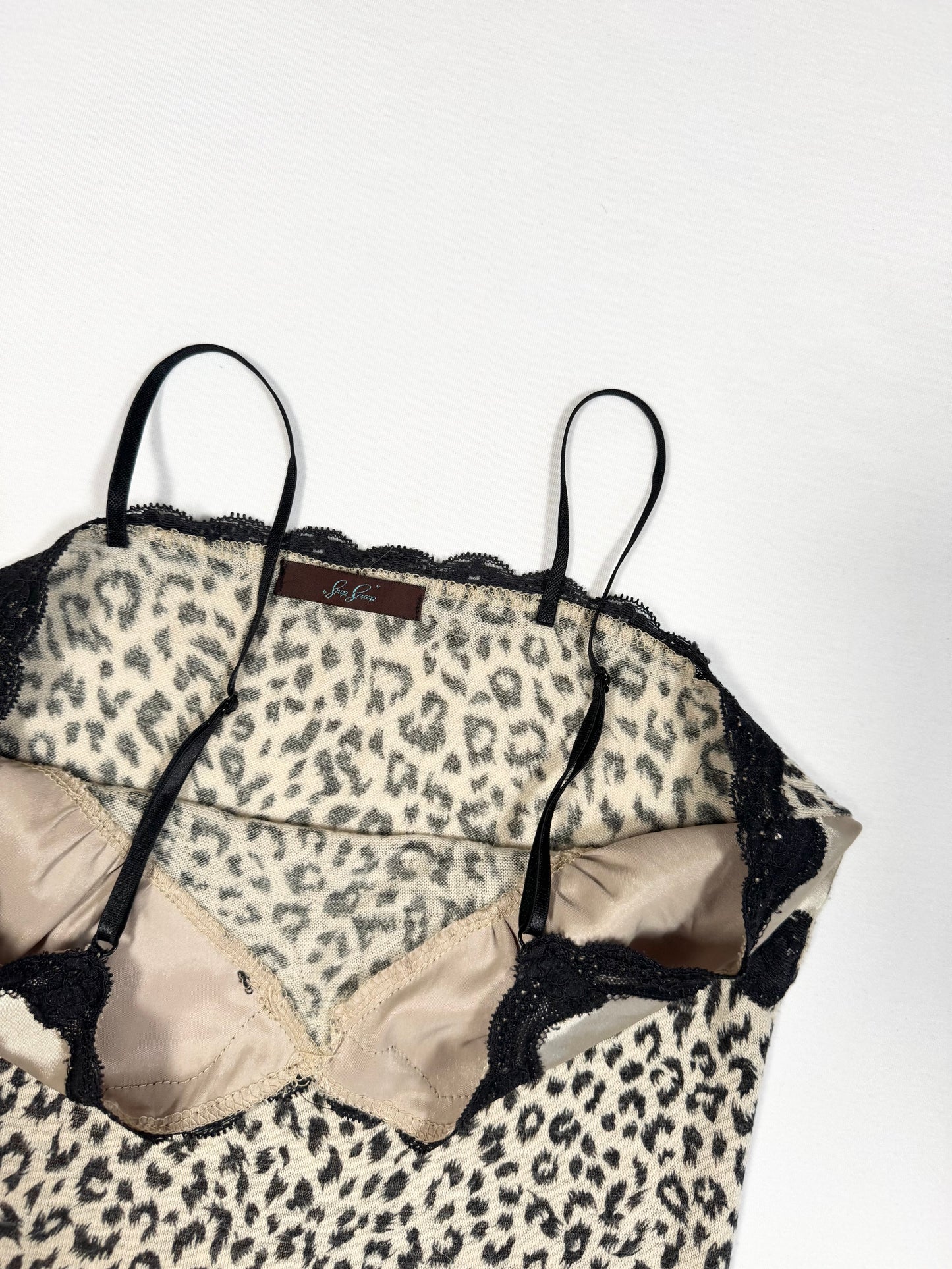 Leopard Micro Knit Cami ♡ Size M