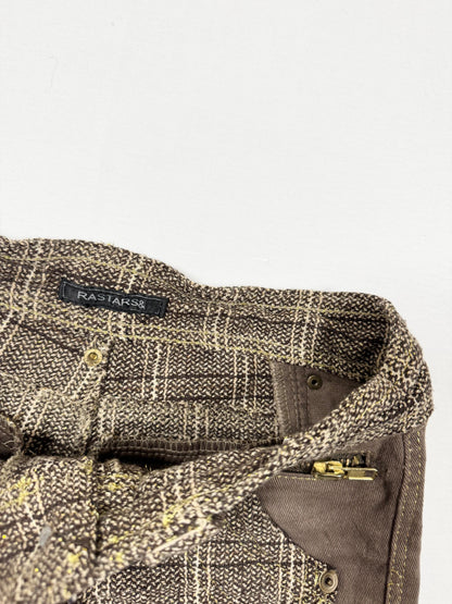 Tweed Mini Shorts