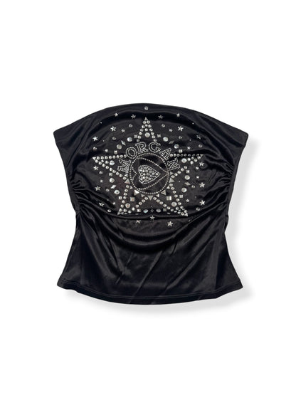 Morgan Satin Tube Top ♡ XS