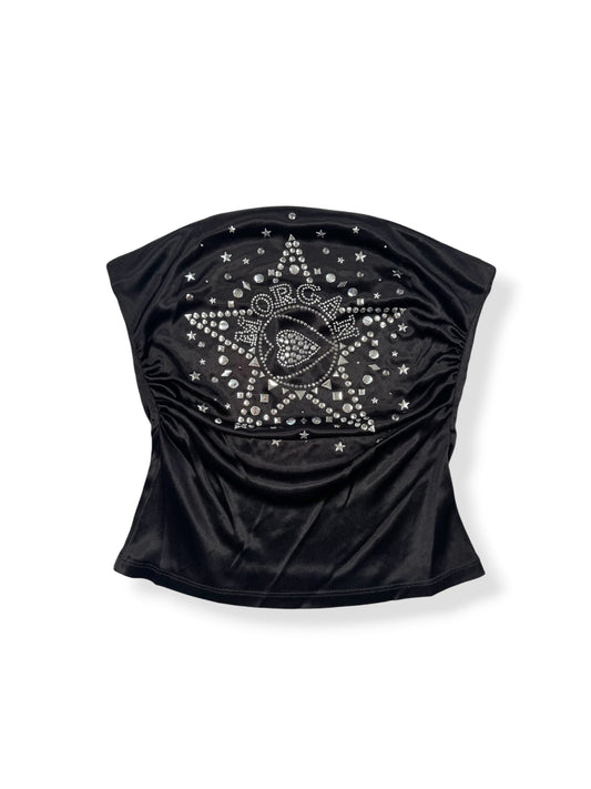 Morgan Satin Tube Top ♡ XS