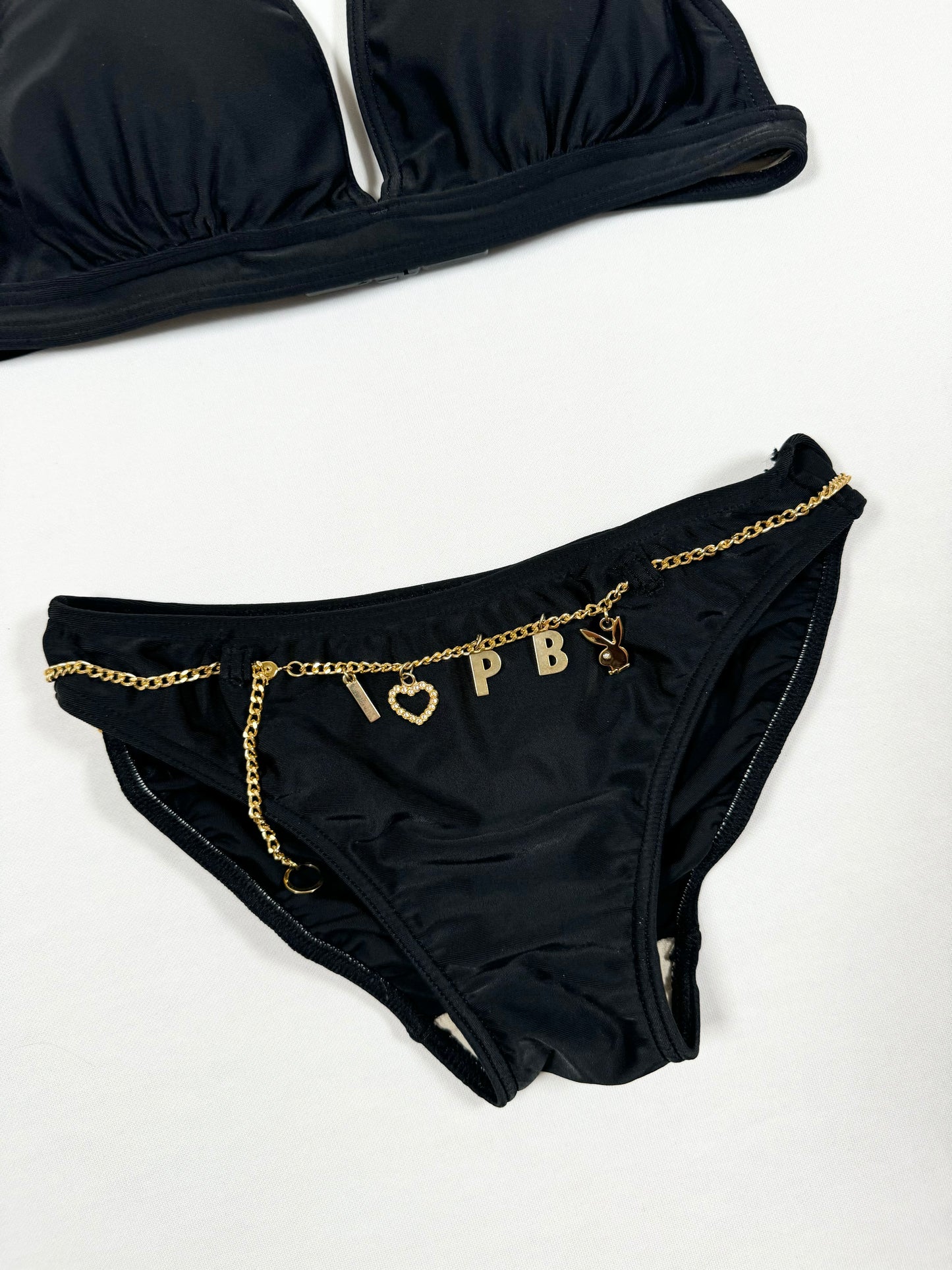 Playboy Chain Charm Bikini