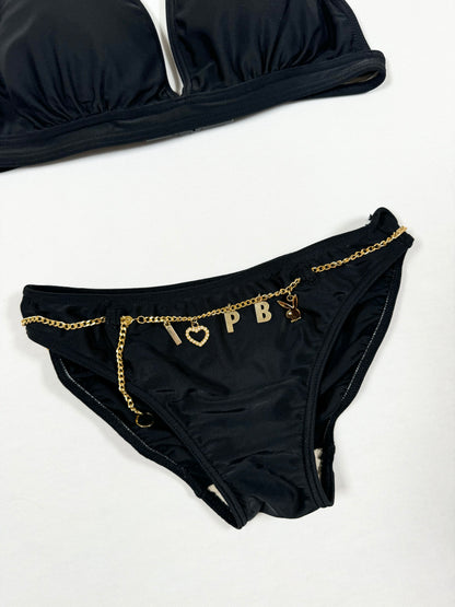 Playboy Chain Charm Bikini