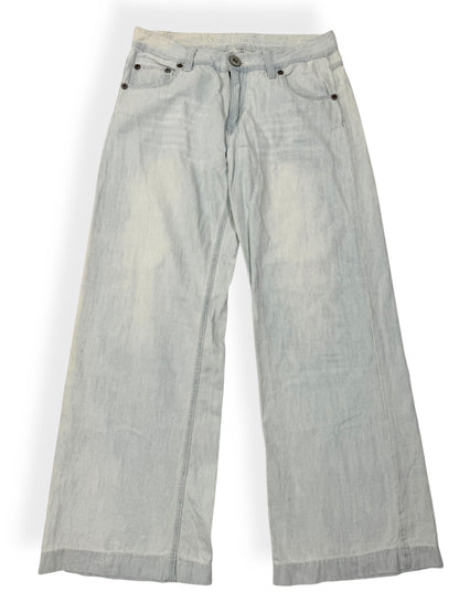Vence Wide Leg Light Wash Jeans