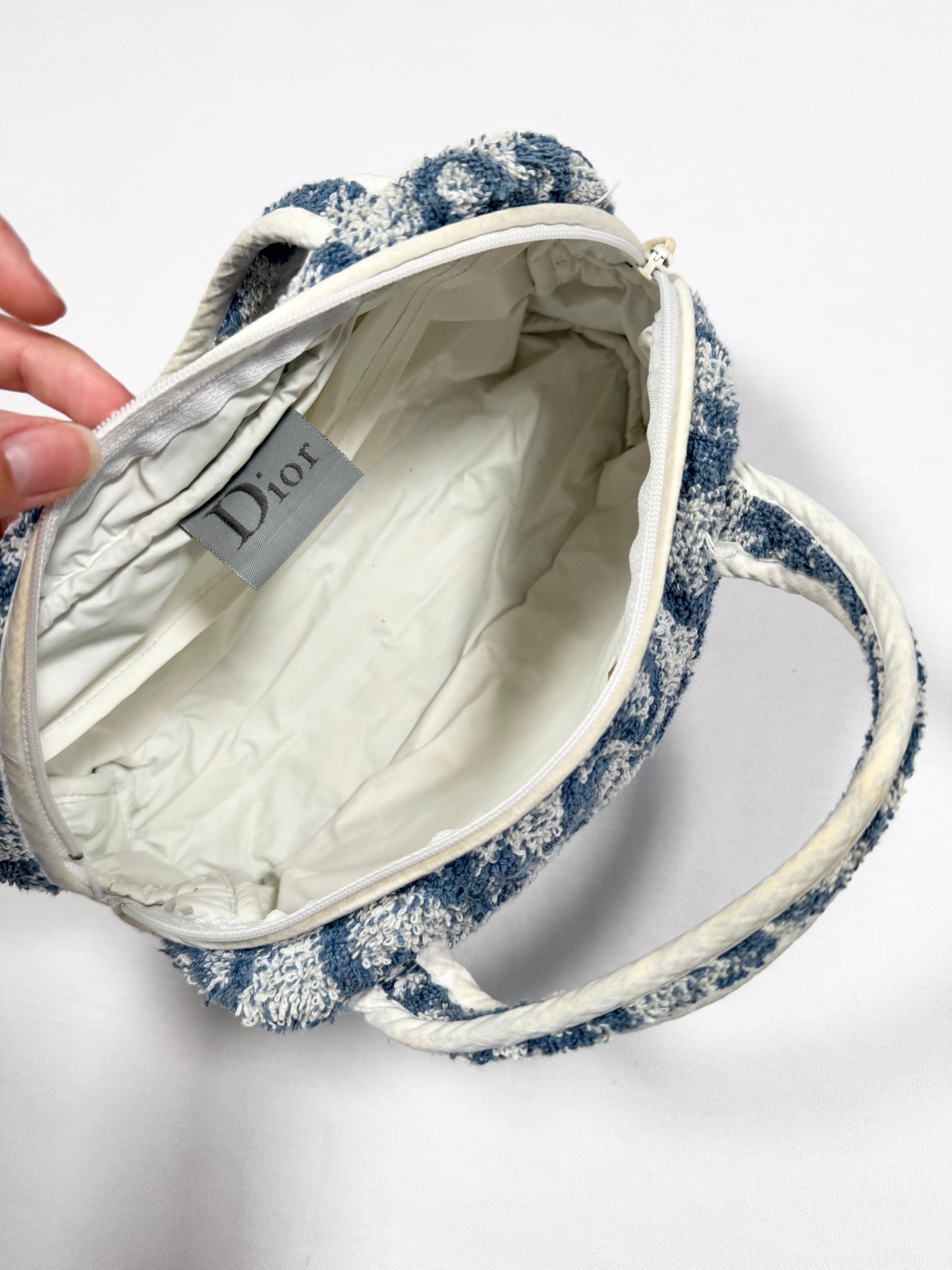 Dior Terry Blue Trotter Bag