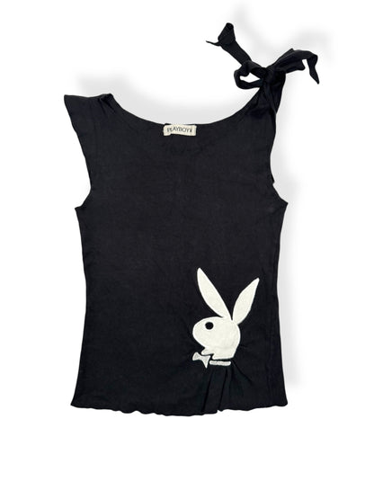 Playboy Tie Shoulder Tank