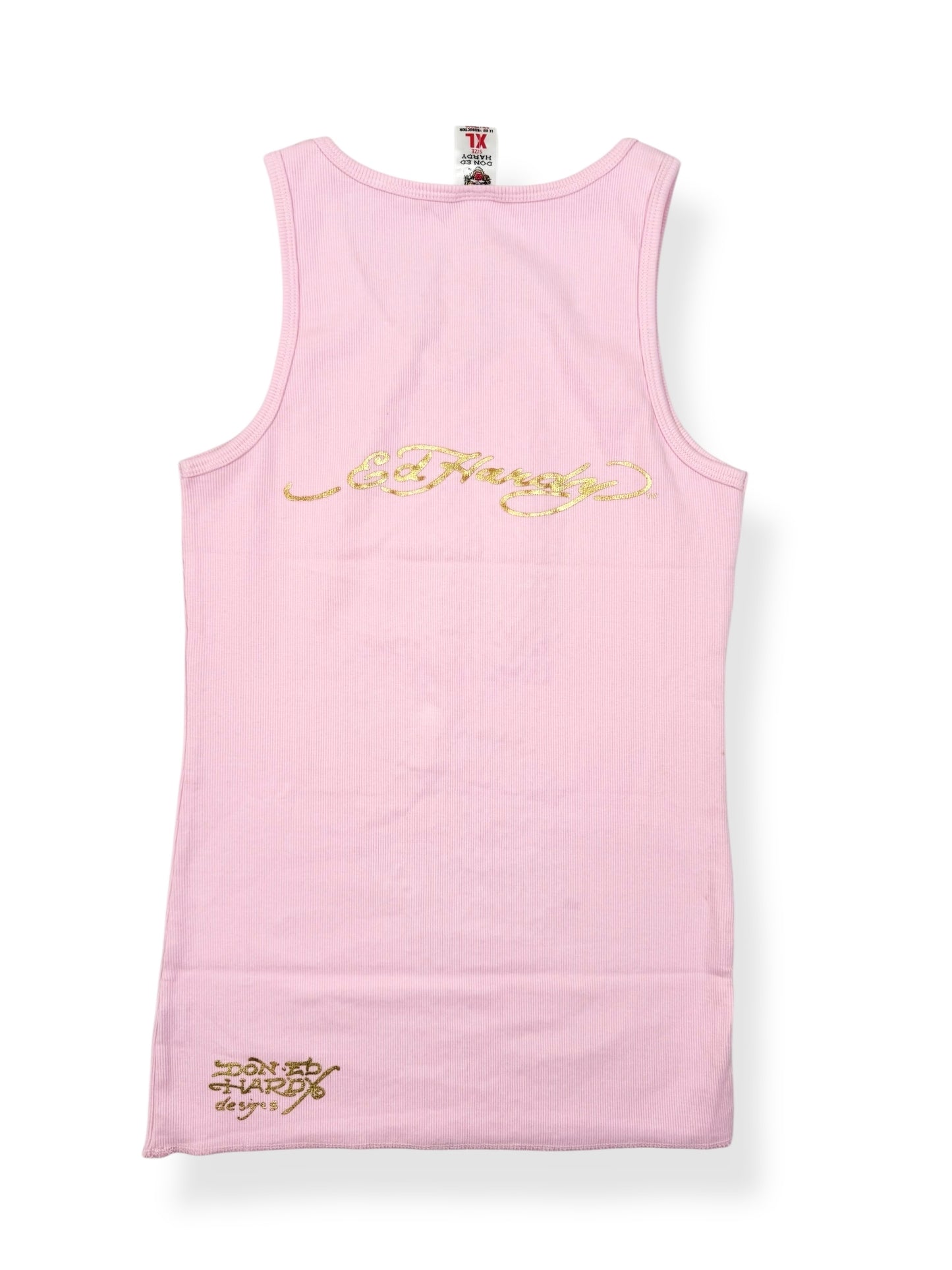 Pink Ed Hardy Tank