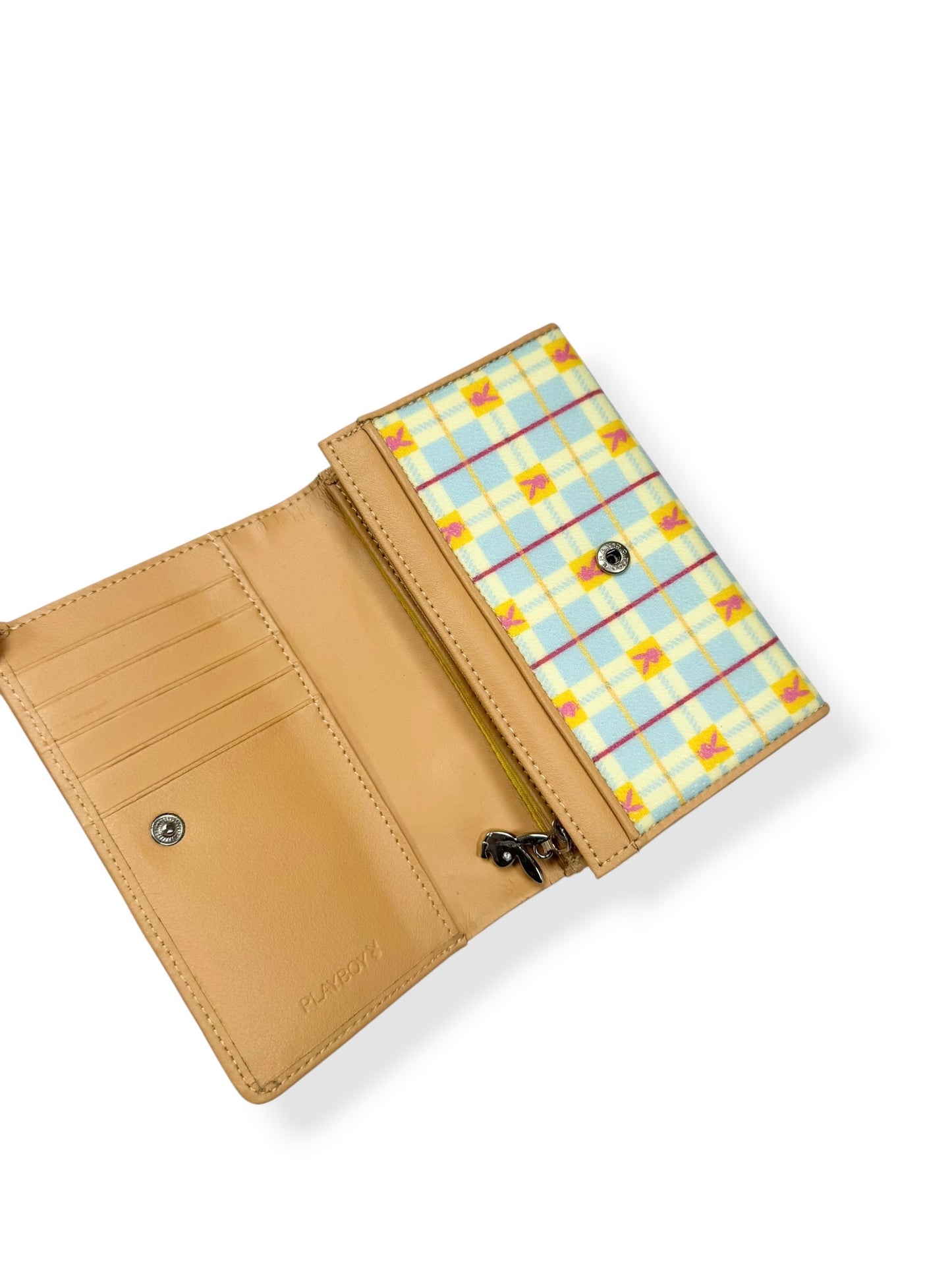Playboy Plaid Wallet ♡