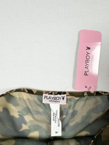 Playboy Camo Mesh Micro Shorts