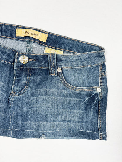 Diamante Mini Skirt ♡ Size M/L