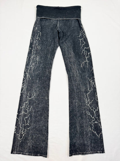 Grunge Fold Over Leggings ♡ Size S