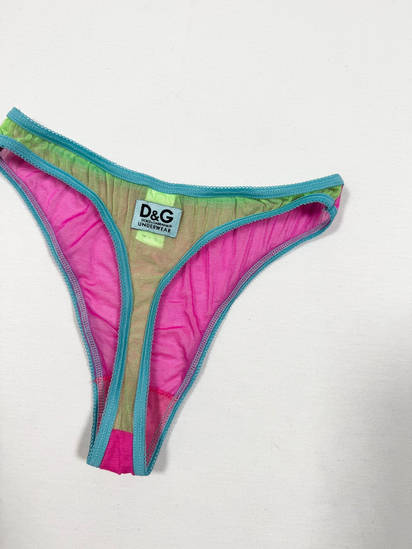 D&G Mesh Thong ♡ Size XS