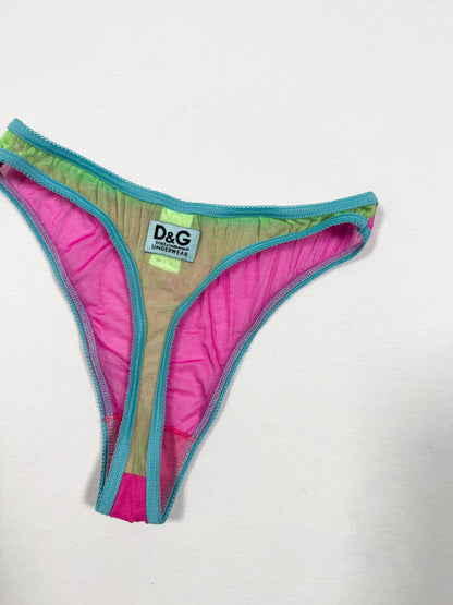 D&G Mesh Thong ♡ Size XS