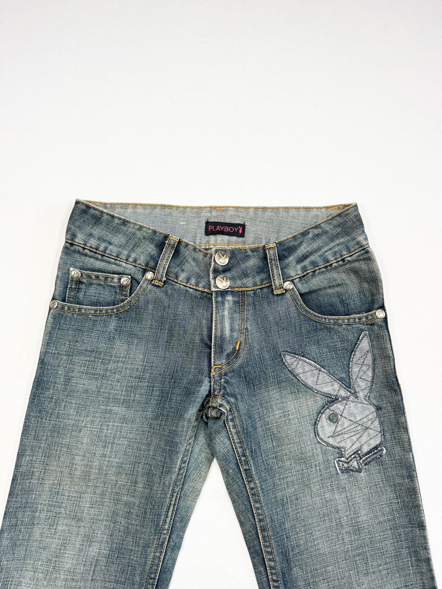 Playboy Bunny Flared Jeans ♡ XXS