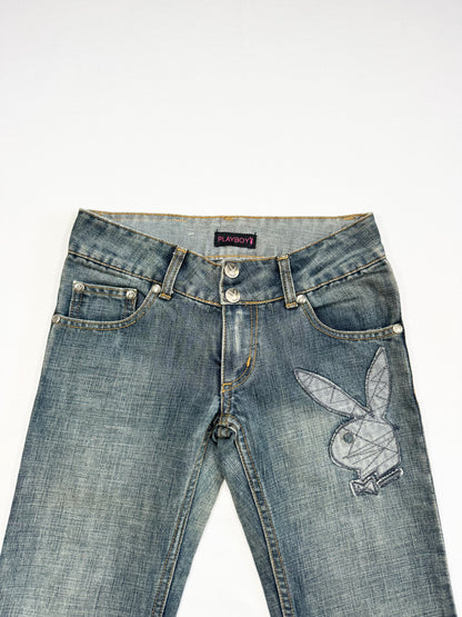 Playboy Bunny Flared Jeans ♡ XXS
