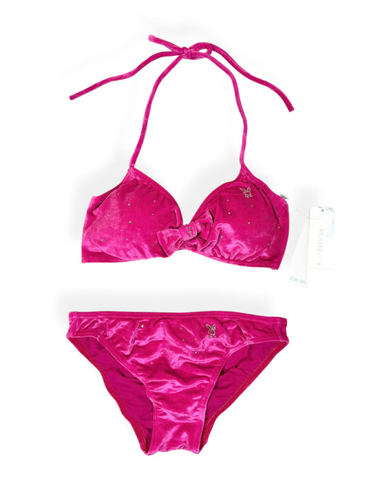 Playboy Pink Velour Bikini