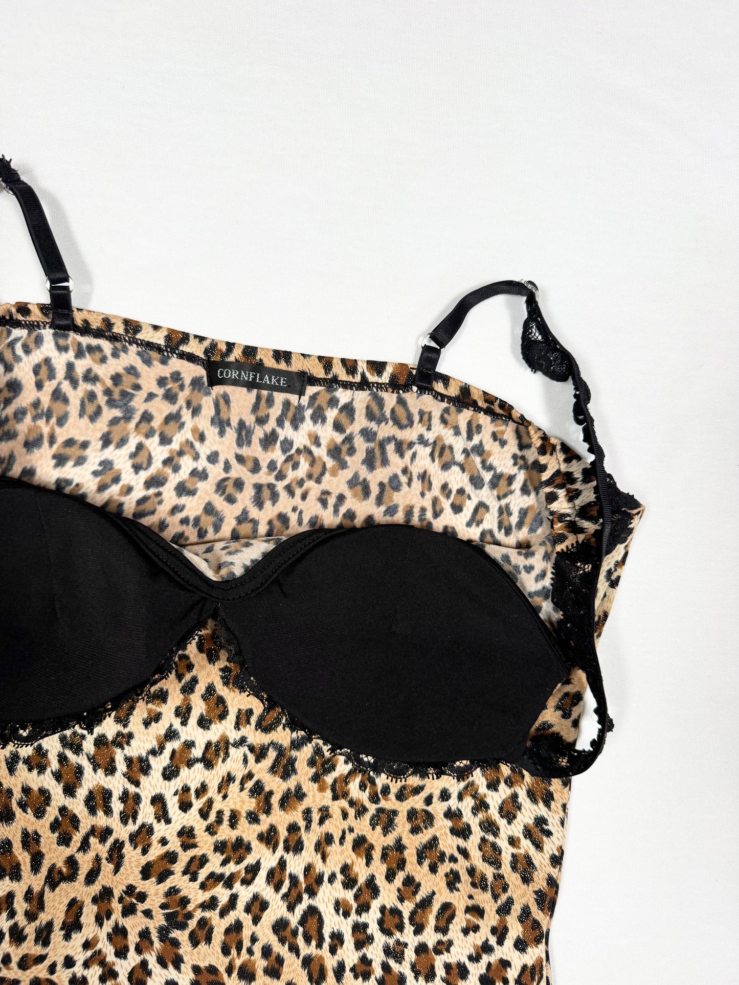 Glitter Leopard Cami ♡ Size M/L