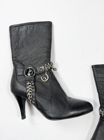 Baby Phat Heeled Boots ♡ 7