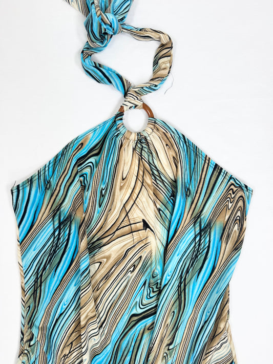 Swirl Halter Top ♡ L