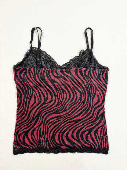 Pink Zebra Cami ♡ S