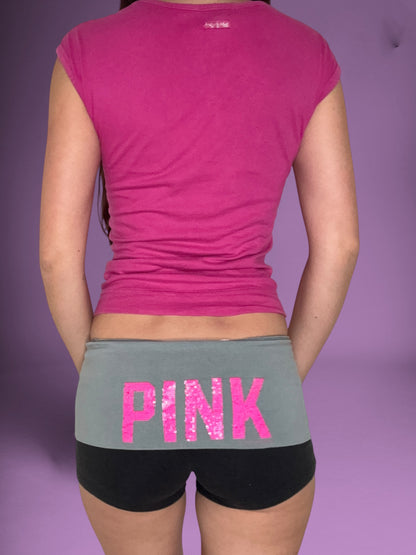 PINK Fold Over Shorts ♡ M