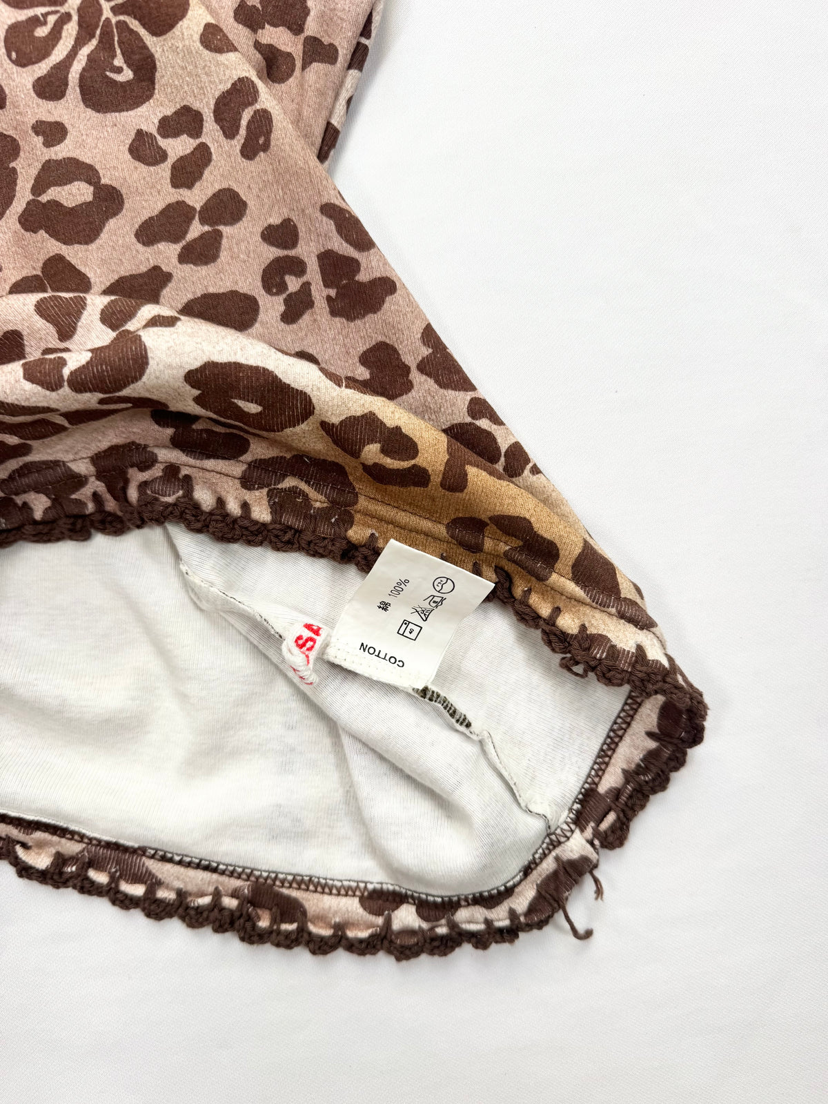 Alba Rosa Hibiscus Leopard Cami ♡ M