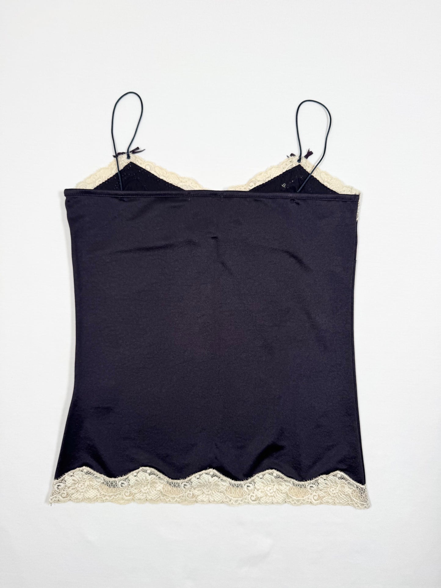 Purple Lace Trim Cami