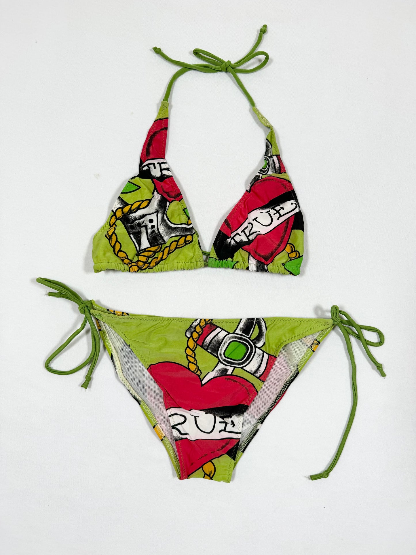 Green Ed Hardy Bikini