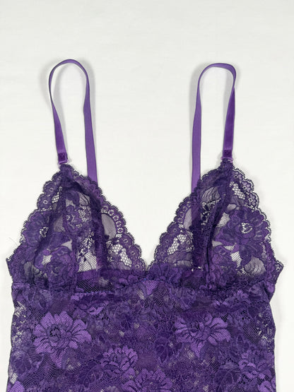 Purple Lace Cami