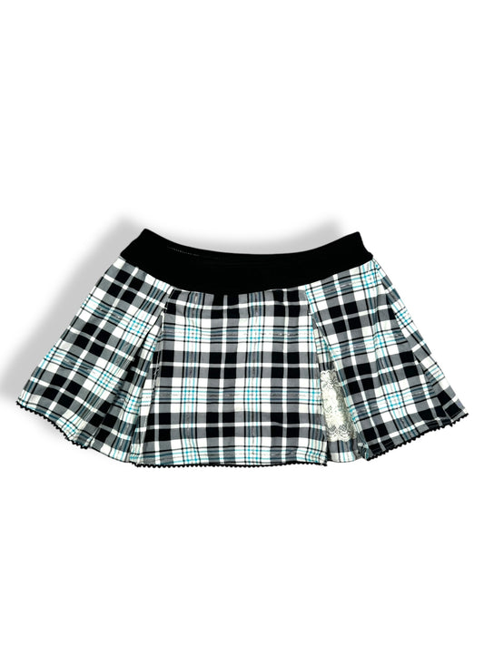 Plaid Mini Skirt