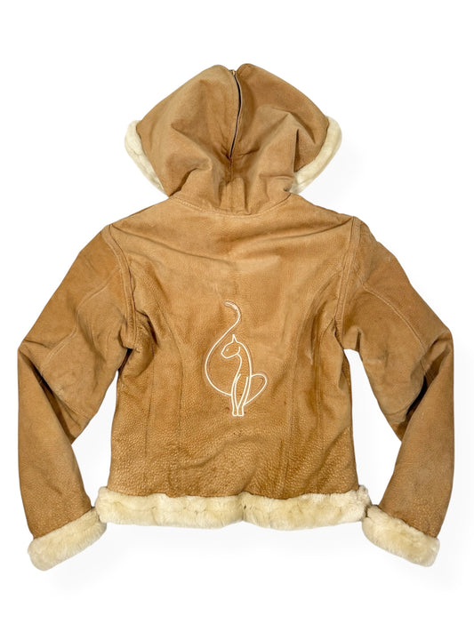 Baby Phat Suede Fur Trim Jacket ♡ Size XS/S