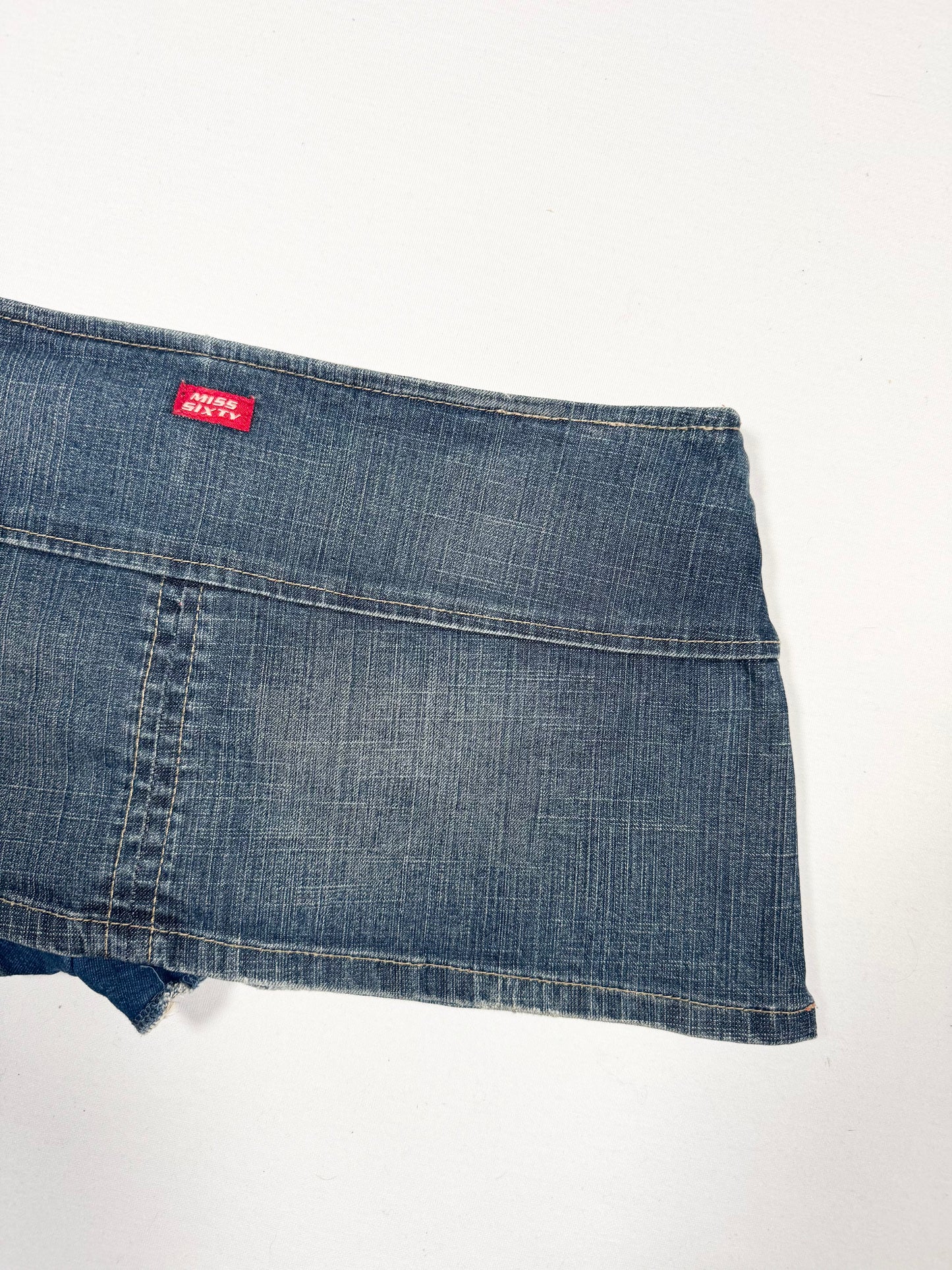 RARE Miss Sixty Belted Micro Skirt ♡ M