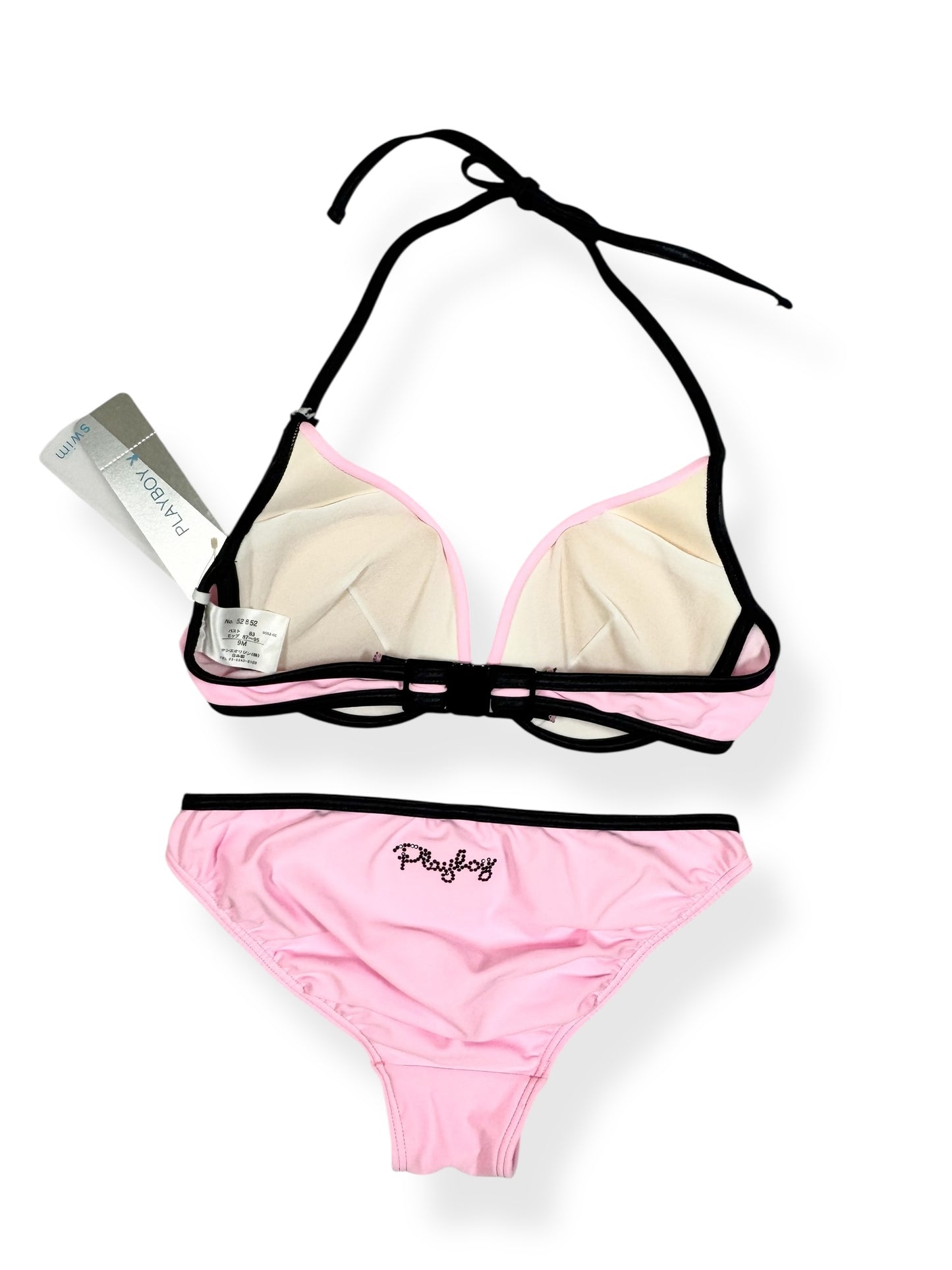 Playboy Pink & Black Bikini ♡ Size XS