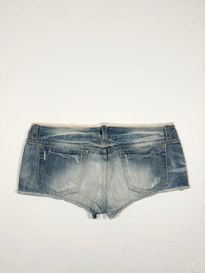 Denim Mini Shorts ♡ S
