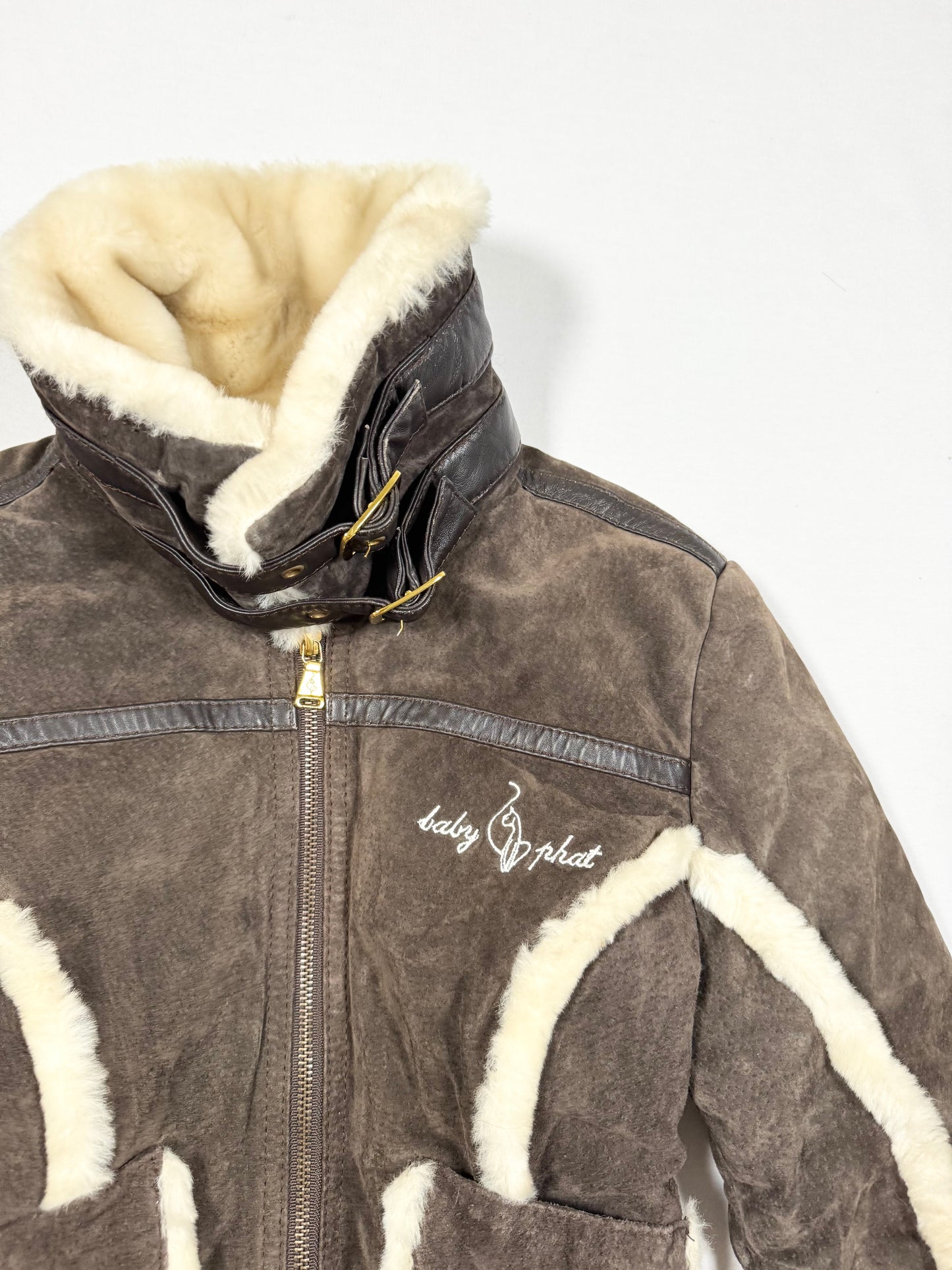 Baby Phat Suede Fur Jacket ♡ Size XS