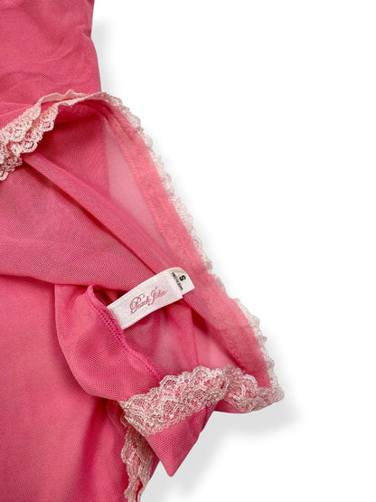 Cecil Mcbee Pink Bow Cami ♡ S