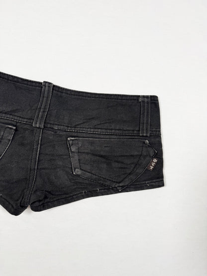 Studded Black Micro Shorts ♡ Size XS