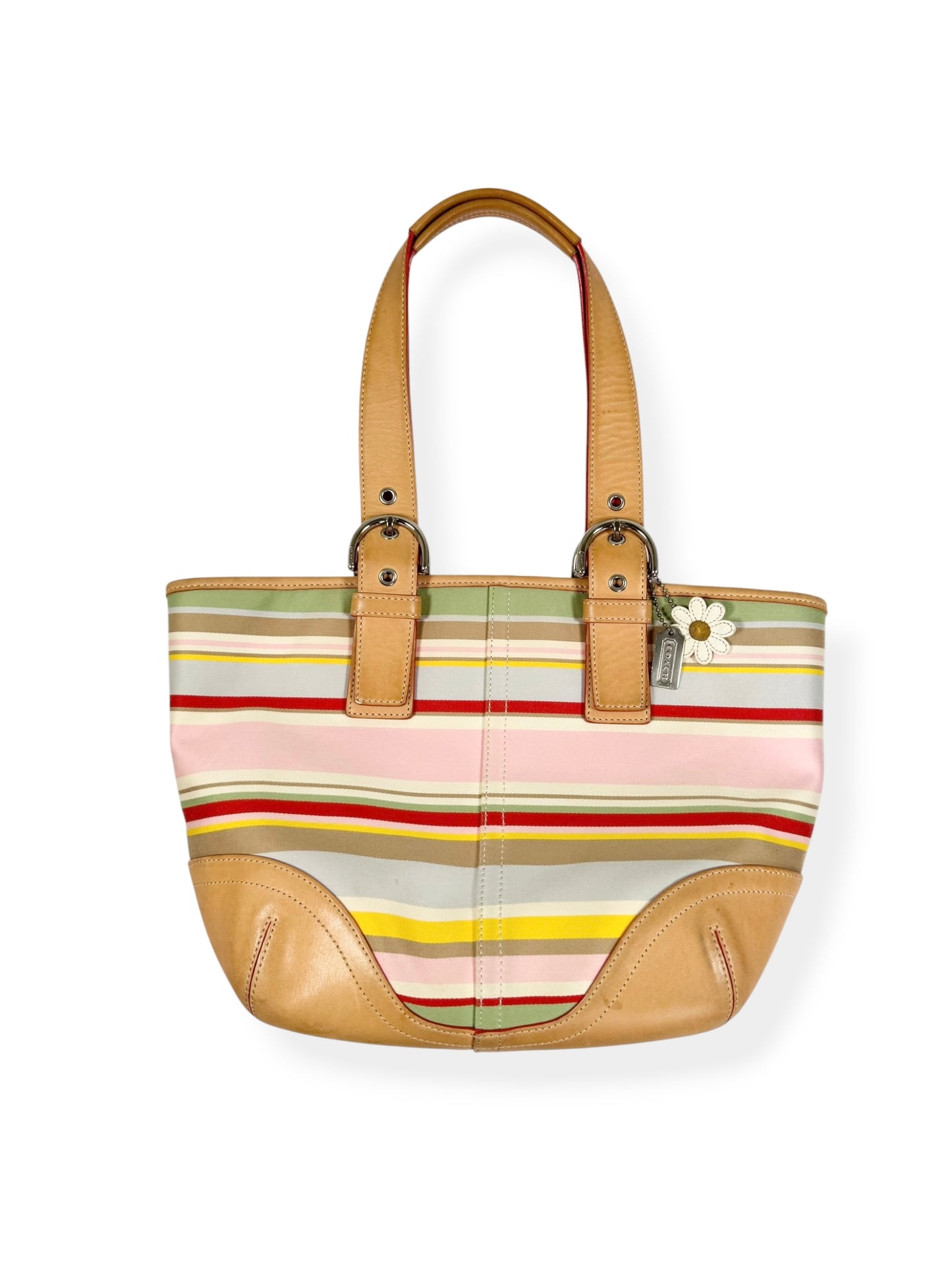 Coach Spring Stripe Bag ♡