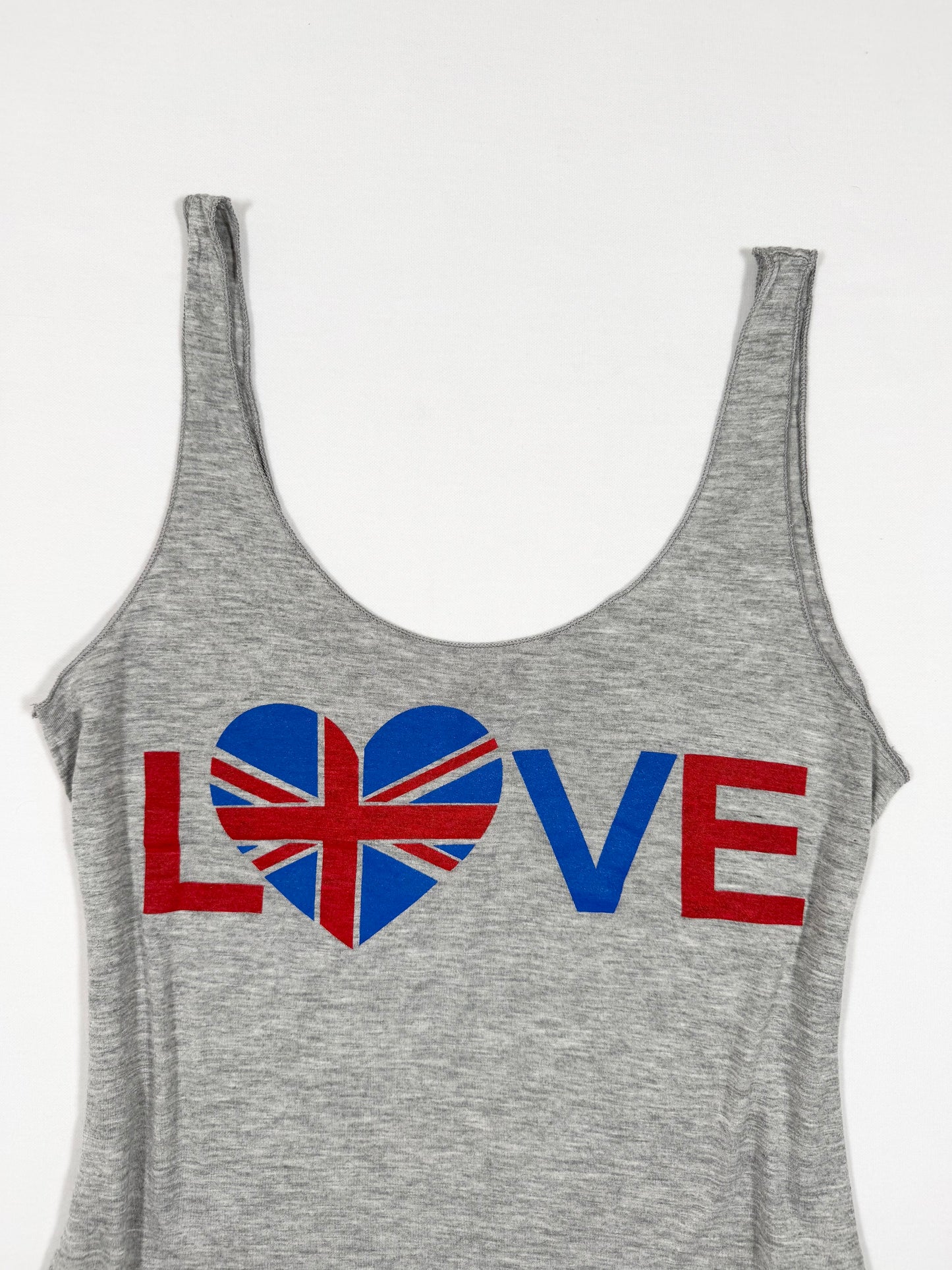 Union Jack Love Tank ♡ Size S/M