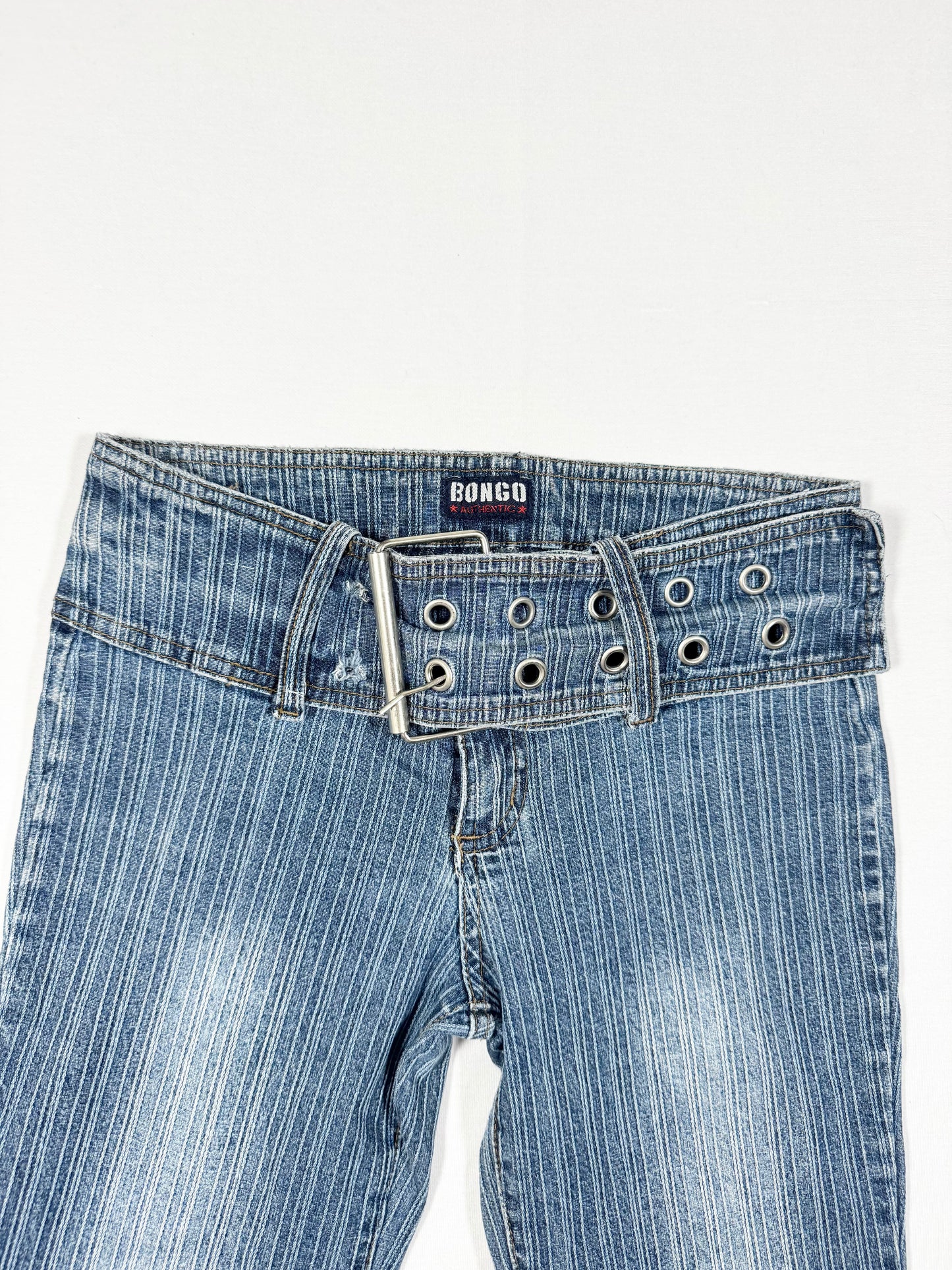 Bongo Buckle Flared Jeans ♡ Size XXS