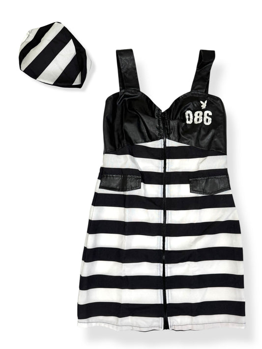 Playboy Prisoner Costume ♡ Size M