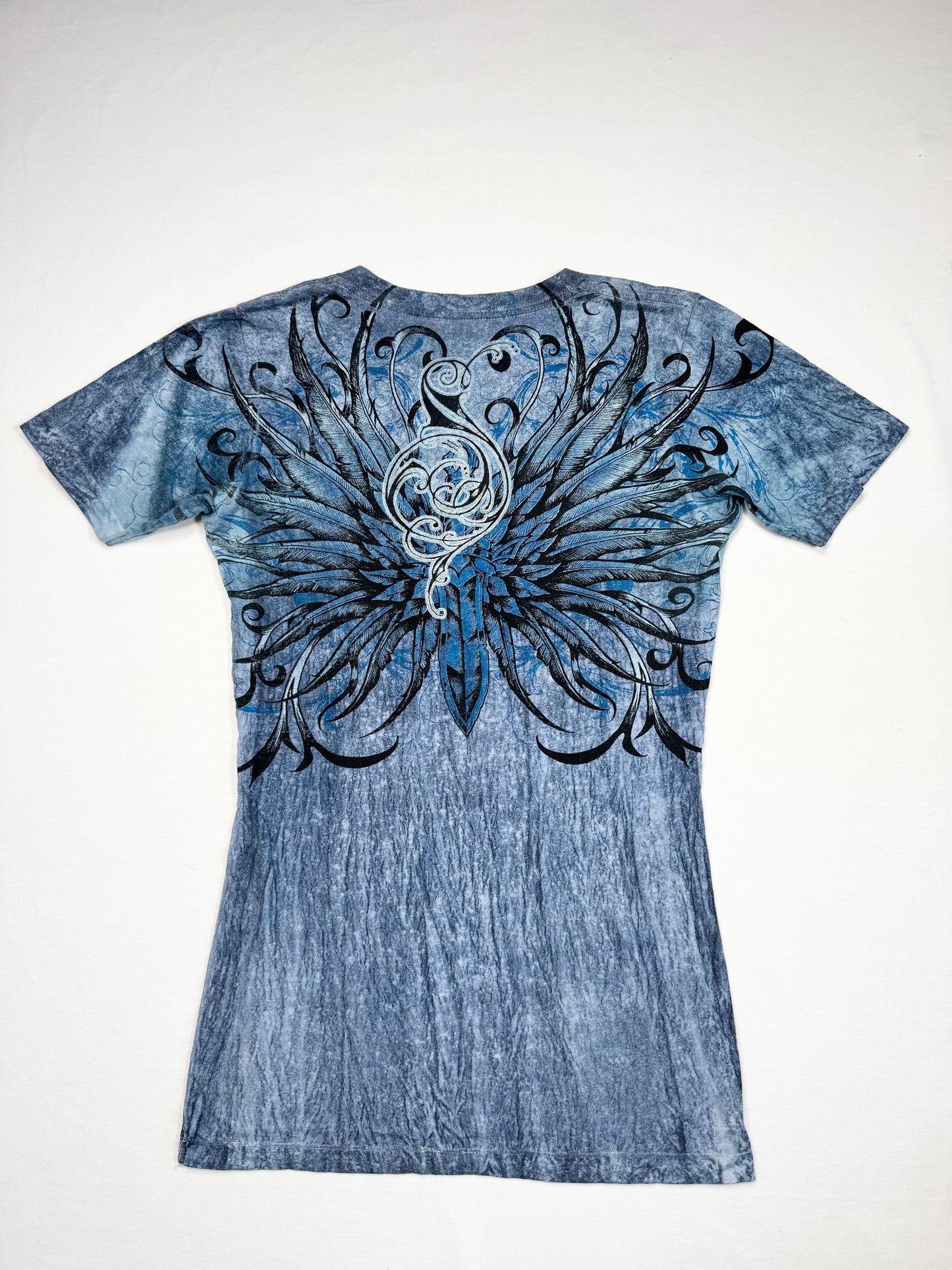 Navy Sinful Tee ♡ M