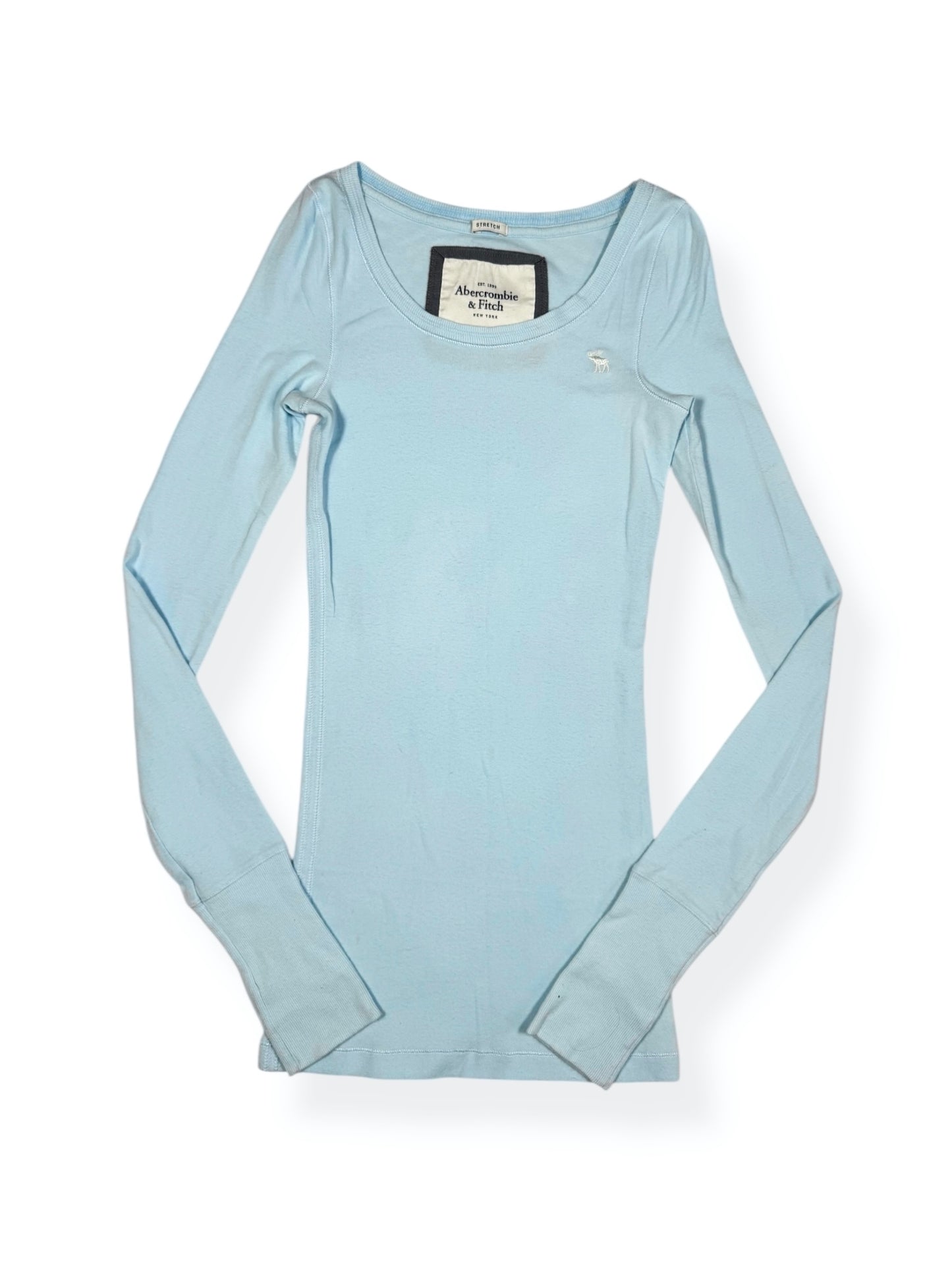 Abercrombie Baby Blue Long Sleeved Top ♡ Size S