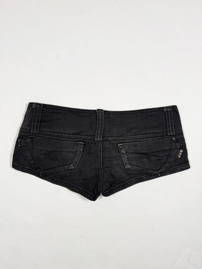 Studded Black Micro Shorts ♡ Size XS